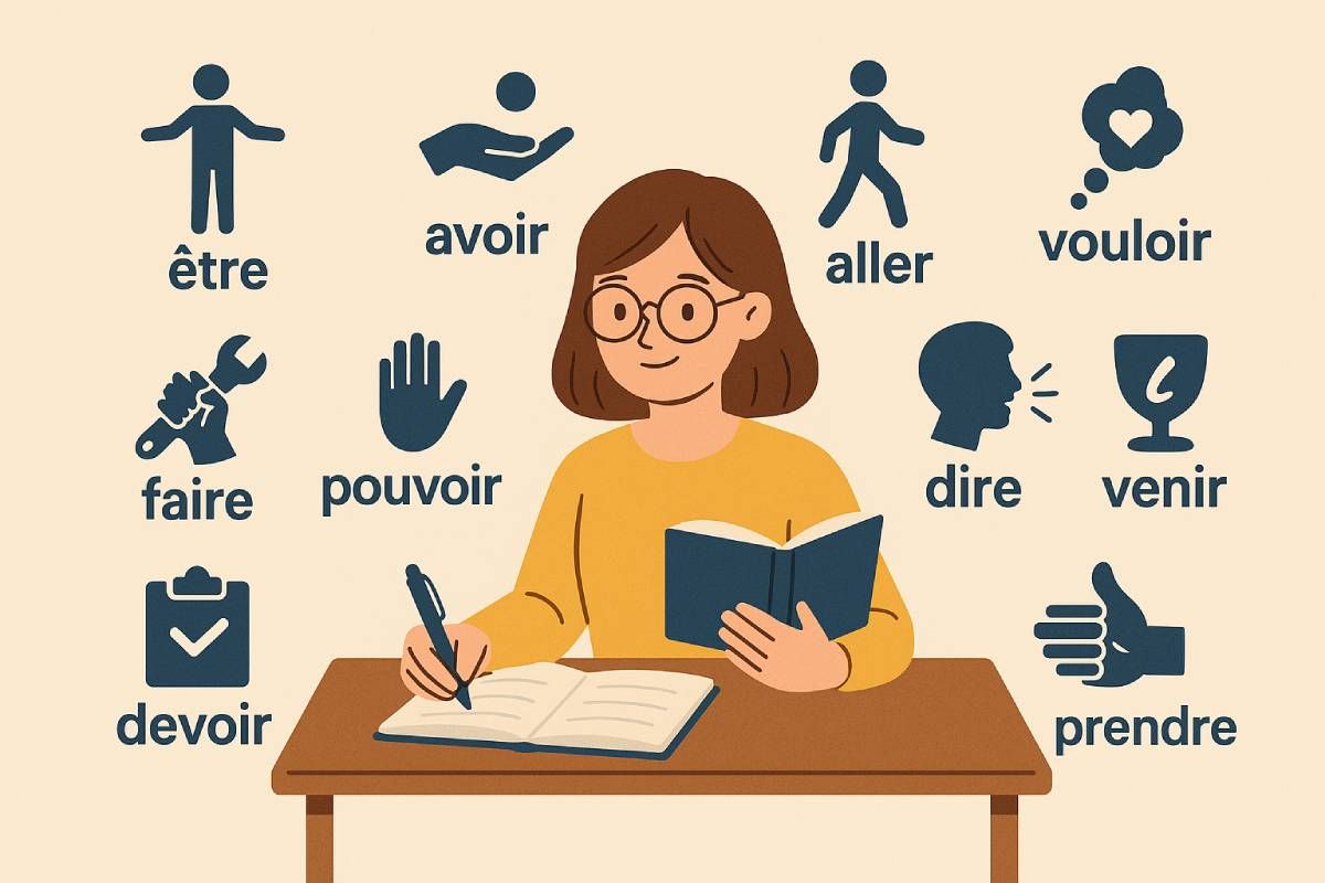 Top 10 najkorisnijih glagola za početnike u francuskom jeziku Top 10 najkorisnijih glagola za početnike u francuskom jeziku